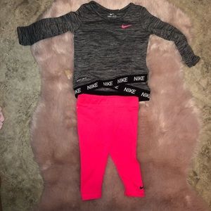 Nike Baby Girl Legging Outfit